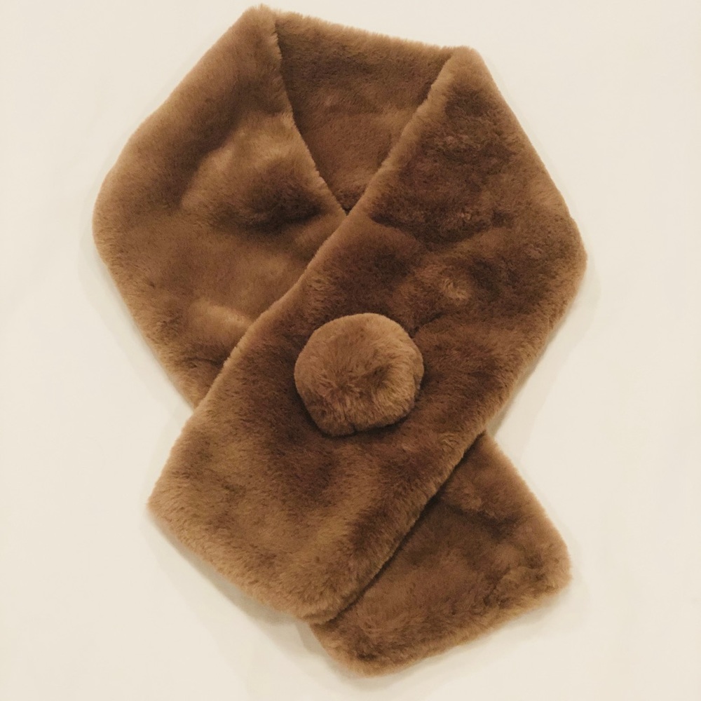Faux fur scarf